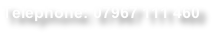 Telephone: 07967 111 460
